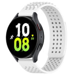 Dây đồng hồ silicone thoáng khí 3D chấm lỗ 20mm, dành cho Samsung Galaxy Watch 5 44mm, dành cho Samsung Galaxy Watch 5 Pro 45mm, dành cho Samsung Galaxy Watch 5 40mm