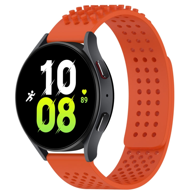 Dây đồng hồ silicone thoáng khí 3D chấm lỗ 20mm, dành cho Samsung Galaxy Watch 5 44mm, dành cho Samsung Galaxy Watch 5 Pro 45mm, dành cho Samsung Galaxy Watch 5 40mm