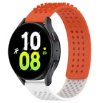 Dây đồng hồ silicone thoáng khí 3D chấm lỗ 20mm, dành cho Samsung Galaxy Watch 5 44mm, dành cho Samsung Galaxy Watch 5 Pro 45mm, dành cho Samsung Galaxy Watch 5 40mm