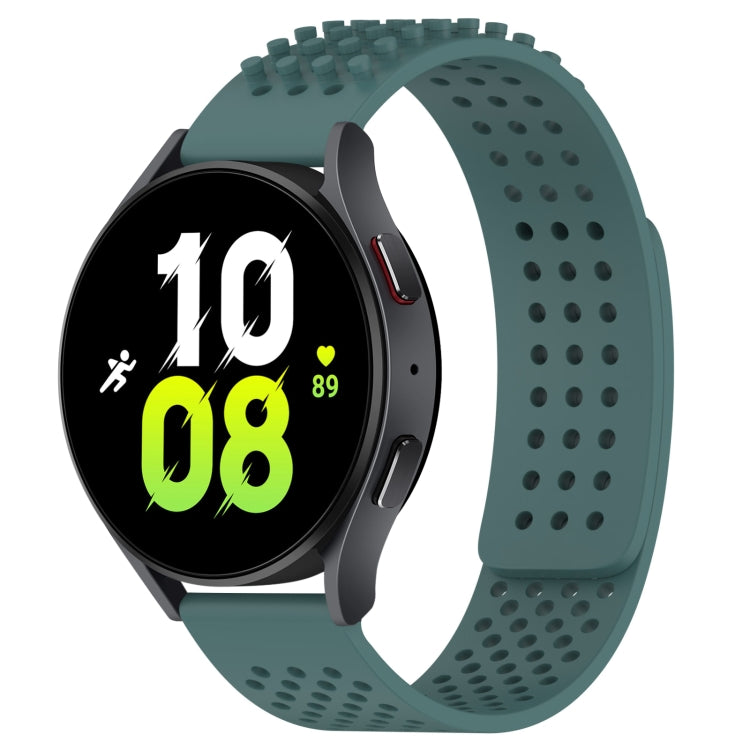 Dây đồng hồ silicone thoáng khí 3D chấm lỗ 20mm, dành cho Samsung Galaxy Watch 5 44mm, dành cho Samsung Galaxy Watch 5 Pro 45mm, dành cho Samsung Galaxy Watch 5 40mm