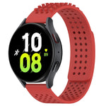 Dây đồng hồ silicone thoáng khí 3D chấm lỗ 20mm, dành cho Samsung Galaxy Watch 5 44mm, dành cho Samsung Galaxy Watch 5 Pro 45mm, dành cho Samsung Galaxy Watch 5 40mm