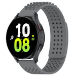 Dây đồng hồ silicone thoáng khí 3D chấm lỗ 20mm, dành cho Samsung Galaxy Watch 5 44mm, dành cho Samsung Galaxy Watch 5 Pro 45mm, dành cho Samsung Galaxy Watch 5 40mm