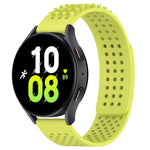 Dây đồng hồ silicone thoáng khí 3D chấm lỗ 20mm, dành cho Samsung Galaxy Watch 5 44mm, dành cho Samsung Galaxy Watch 5 Pro 45mm, dành cho Samsung Galaxy Watch 5 40mm