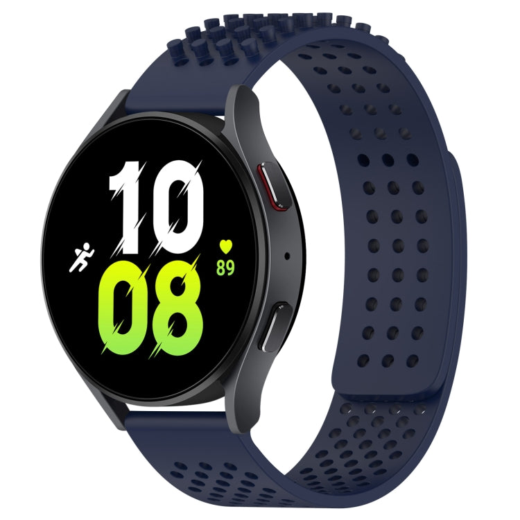 Dây đồng hồ silicone thoáng khí 3D chấm lỗ 20mm, dành cho Samsung Galaxy Watch 5 44mm, dành cho Samsung Galaxy Watch 5 Pro 45mm, dành cho Samsung Galaxy Watch 5 40mm