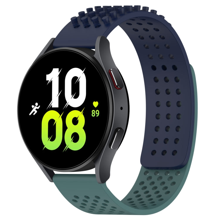Dây đồng hồ silicone thoáng khí 3D chấm lỗ 20mm, dành cho Samsung Galaxy Watch 5 44mm, dành cho Samsung Galaxy Watch 5 Pro 45mm, dành cho Samsung Galaxy Watch 5 40mm