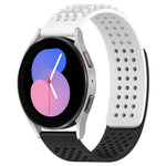 Dây đồng hồ silicone thoáng khí 3D chấm lỗ 20mm, dành cho Samsung Galaxy Watch 5 44mm, dành cho Samsung Galaxy Watch 5 Pro 45mm, dành cho Samsung Galaxy Watch 5 40mm