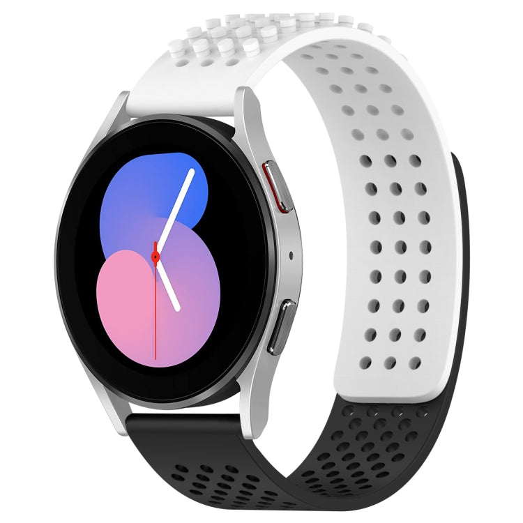 Dây đồng hồ silicone thoáng khí 3D chấm lỗ 20mm, dành cho Samsung Galaxy Watch 5 44mm, dành cho Samsung Galaxy Watch 5 Pro 45mm, dành cho Samsung Galaxy Watch 5 40mm