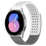 Dây đồng hồ silicone thoáng khí 3D chấm lỗ 20mm, dành cho Samsung Galaxy Watch 5 44mm, dành cho Samsung Galaxy Watch 5 Pro 45mm, dành cho Samsung Galaxy Watch 5 40mm