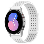 Dây đồng hồ silicone thoáng khí 3D chấm lỗ 20mm, dành cho Samsung Galaxy Watch 5 44mm, dành cho Samsung Galaxy Watch 5 Pro 45mm, dành cho Samsung Galaxy Watch 5 40mm