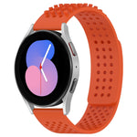 Dây đồng hồ silicone thoáng khí 3D chấm lỗ 20mm, dành cho Samsung Galaxy Watch 5 44mm, dành cho Samsung Galaxy Watch 5 Pro 45mm, dành cho Samsung Galaxy Watch 5 40mm