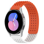 Dây đồng hồ silicone thoáng khí 3D chấm lỗ 20mm, dành cho Samsung Galaxy Watch 5 44mm, dành cho Samsung Galaxy Watch 5 Pro 45mm, dành cho Samsung Galaxy Watch 5 40mm