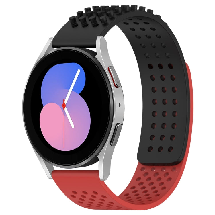 Dây đồng hồ silicone thoáng khí 3D chấm lỗ 20mm, dành cho Samsung Galaxy Watch 5 44mm, dành cho Samsung Galaxy Watch 5 Pro 45mm, dành cho Samsung Galaxy Watch 5 40mm