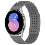 Dây đồng hồ silicone thoáng khí 3D chấm lỗ 20mm, dành cho Samsung Galaxy Watch 5 44mm, dành cho Samsung Galaxy Watch 5 Pro 45mm, dành cho Samsung Galaxy Watch 5 40mm