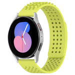 Dây đồng hồ silicone thoáng khí 3D chấm lỗ 20mm, dành cho Samsung Galaxy Watch 5 44mm, dành cho Samsung Galaxy Watch 5 Pro 45mm, dành cho Samsung Galaxy Watch 5 40mm