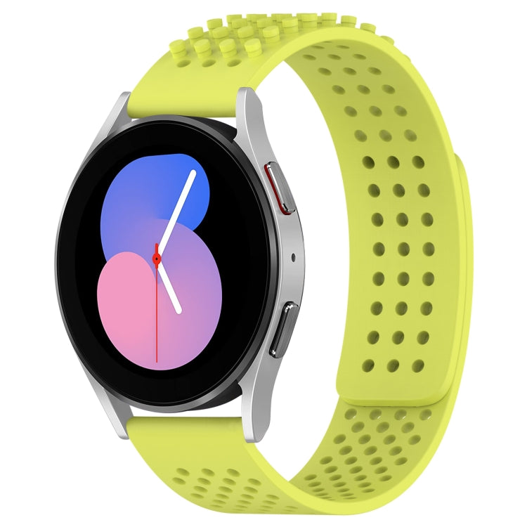 Dây đồng hồ silicone thoáng khí 3D chấm lỗ 20mm, dành cho Samsung Galaxy Watch 5 44mm, dành cho Samsung Galaxy Watch 5 Pro 45mm, dành cho Samsung Galaxy Watch 5 40mm