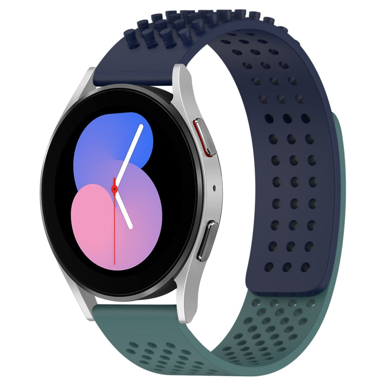 Dây đồng hồ silicone thoáng khí 3D chấm lỗ 20mm, dành cho Samsung Galaxy Watch 5 44mm, dành cho Samsung Galaxy Watch 5 Pro 45mm, dành cho Samsung Galaxy Watch 5 40mm