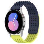 Dây đồng hồ silicone thoáng khí 3D chấm lỗ 20mm, dành cho Samsung Galaxy Watch 5 44mm, dành cho Samsung Galaxy Watch 5 Pro 45mm, dành cho Samsung Galaxy Watch 5 40mm