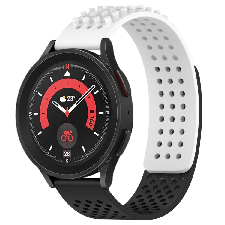Dây đồng hồ silicone thoáng khí 3D chấm lỗ 20mm, dành cho Samsung Galaxy Watch 5 44mm, dành cho Samsung Galaxy Watch 5 Pro 45mm, dành cho Samsung Galaxy Watch 5 40mm