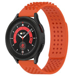 Dây đồng hồ silicone thoáng khí 3D chấm lỗ 20mm, dành cho Samsung Galaxy Watch 5 44mm, dành cho Samsung Galaxy Watch 5 Pro 45mm, dành cho Samsung Galaxy Watch 5 40mm