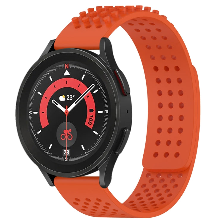 Dây đồng hồ silicone thoáng khí 3D chấm lỗ 20mm, dành cho Samsung Galaxy Watch 5 44mm, dành cho Samsung Galaxy Watch 5 Pro 45mm, dành cho Samsung Galaxy Watch 5 40mm