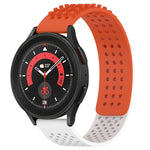 Dây đồng hồ silicone thoáng khí 3D chấm lỗ 20mm, dành cho Samsung Galaxy Watch 5 44mm, dành cho Samsung Galaxy Watch 5 Pro 45mm, dành cho Samsung Galaxy Watch 5 40mm