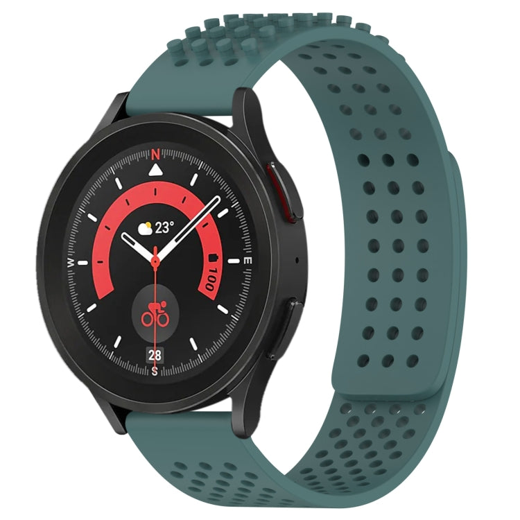 Dây đồng hồ silicone thoáng khí 3D chấm lỗ 20mm, dành cho Samsung Galaxy Watch 5 44mm, dành cho Samsung Galaxy Watch 5 Pro 45mm, dành cho Samsung Galaxy Watch 5 40mm