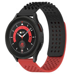 Dây đồng hồ silicone thoáng khí 3D chấm lỗ 20mm, dành cho Samsung Galaxy Watch 5 44mm, dành cho Samsung Galaxy Watch 5 Pro 45mm, dành cho Samsung Galaxy Watch 5 40mm