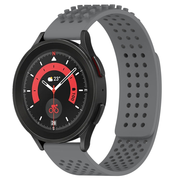 Dây đồng hồ silicone thoáng khí 3D chấm lỗ 20mm, dành cho Samsung Galaxy Watch 5 44mm, dành cho Samsung Galaxy Watch 5 Pro 45mm, dành cho Samsung Galaxy Watch 5 40mm