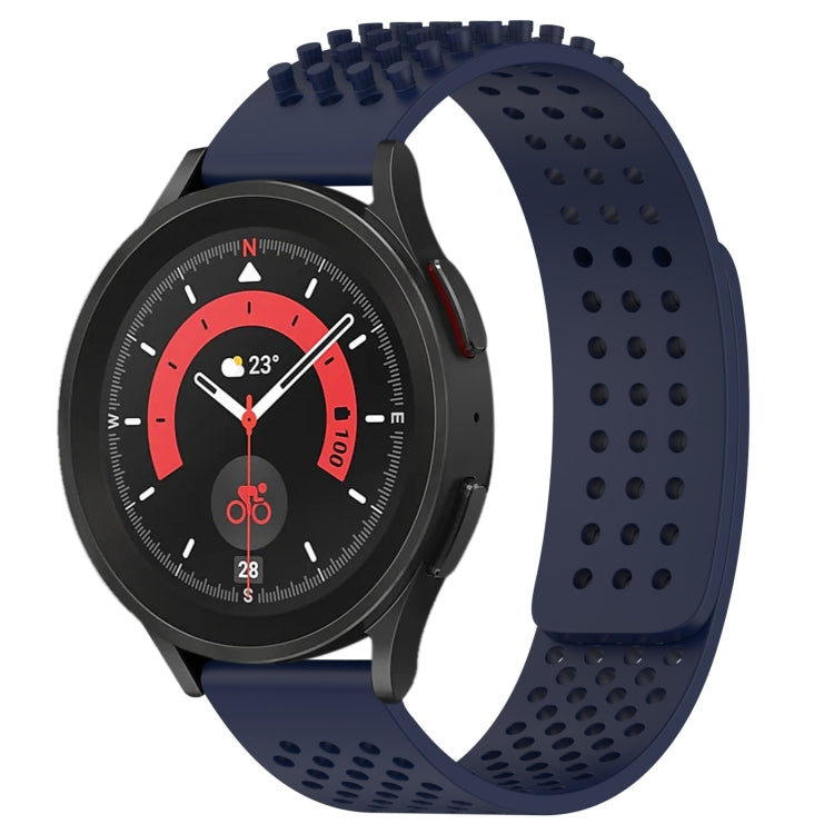 Dây đồng hồ silicone thoáng khí 3D chấm lỗ 20mm, dành cho Samsung Galaxy Watch 5 44mm, dành cho Samsung Galaxy Watch 5 Pro 45mm, dành cho Samsung Galaxy Watch 5 40mm