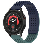 Dây đồng hồ silicone thoáng khí 3D chấm lỗ 20mm, dành cho Samsung Galaxy Watch 5 44mm, dành cho Samsung Galaxy Watch 5 Pro 45mm, dành cho Samsung Galaxy Watch 5 40mm