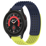 Dây đồng hồ silicone thoáng khí 3D chấm lỗ 20mm, dành cho Samsung Galaxy Watch 5 44mm, dành cho Samsung Galaxy Watch 5 Pro 45mm, dành cho Samsung Galaxy Watch 5 40mm