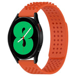 Dây đồng hồ silicone thoáng khí 3D chấm lỗ 20mm, dành cho Samsung Galaxy Watch 4 44mm, dành cho Samsung Galaxy Watch 4 40mm, dành cho Samsung Galaxy Watch 4 Classic 46mm