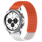 Dây đồng hồ silicone thoáng khí 3D chấm lỗ 20mm, cho Samsung Galaxy Watch 4 Classic 42mm, cho Samsung Galaxy Watch Active 2 44mm, cho Samsung Galaxy Watch Active 2 40mm
