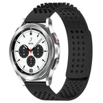 Dây đồng hồ silicone thoáng khí 3D chấm lỗ 20mm, cho Samsung Galaxy Watch 4 Classic 42mm, cho Samsung Galaxy Watch Active 2 44mm, cho Samsung Galaxy Watch Active 2 40mm