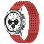 Dây đồng hồ silicone thoáng khí 3D chấm lỗ 20mm, cho Samsung Galaxy Watch 4 Classic 42mm, cho Samsung Galaxy Watch Active 2 44mm, cho Samsung Galaxy Watch Active 2 40mm