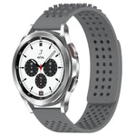 Dây đồng hồ silicone thoáng khí 3D chấm lỗ 20mm, cho Samsung Galaxy Watch 4 Classic 42mm, cho Samsung Galaxy Watch Active 2 44mm, cho Samsung Galaxy Watch Active 2 40mm
