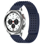 Dây đồng hồ silicone thoáng khí 3D chấm lỗ 20mm, cho Samsung Galaxy Watch 4 Classic 42mm, cho Samsung Galaxy Watch Active 2 44mm, cho Samsung Galaxy Watch Active 2 40mm