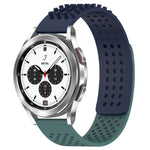 Dây đồng hồ silicone thoáng khí 3D chấm lỗ 20mm, cho Samsung Galaxy Watch 4 Classic 42mm, cho Samsung Galaxy Watch Active 2 44mm, cho Samsung Galaxy Watch Active 2 40mm