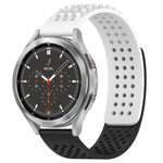 Dây đồng hồ silicone thoáng khí 3D chấm lỗ 20mm, dành cho Samsung Galaxy Watch 4 44mm, dành cho Samsung Galaxy Watch 4 40mm, dành cho Samsung Galaxy Watch 4 Classic 46mm