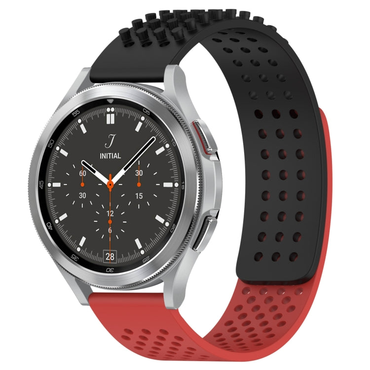 Dây đồng hồ silicone thoáng khí 3D chấm lỗ 20mm, dành cho Samsung Galaxy Watch 4 44mm, dành cho Samsung Galaxy Watch 4 40mm, dành cho Samsung Galaxy Watch 4 Classic 46mm