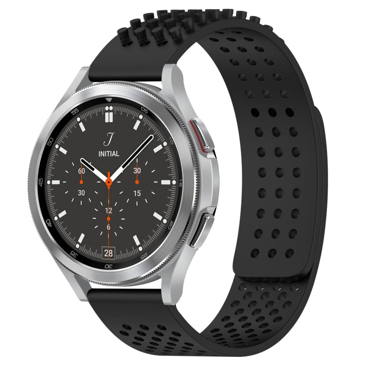 Dây đồng hồ silicone thoáng khí 3D chấm lỗ 20mm, dành cho Samsung Galaxy Watch 4 44mm, dành cho Samsung Galaxy Watch 4 40mm, dành cho Samsung Galaxy Watch 4 Classic 46mm
