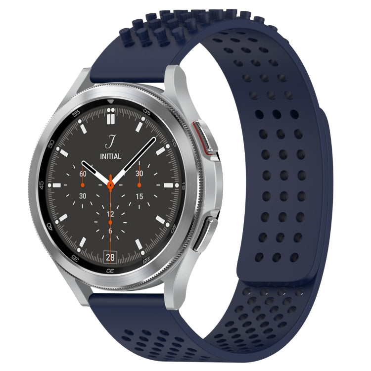 Dây đồng hồ silicone thoáng khí 3D chấm lỗ 20mm, dành cho Samsung Galaxy Watch 4 44mm, dành cho Samsung Galaxy Watch 4 40mm, dành cho Samsung Galaxy Watch 4 Classic 46mm