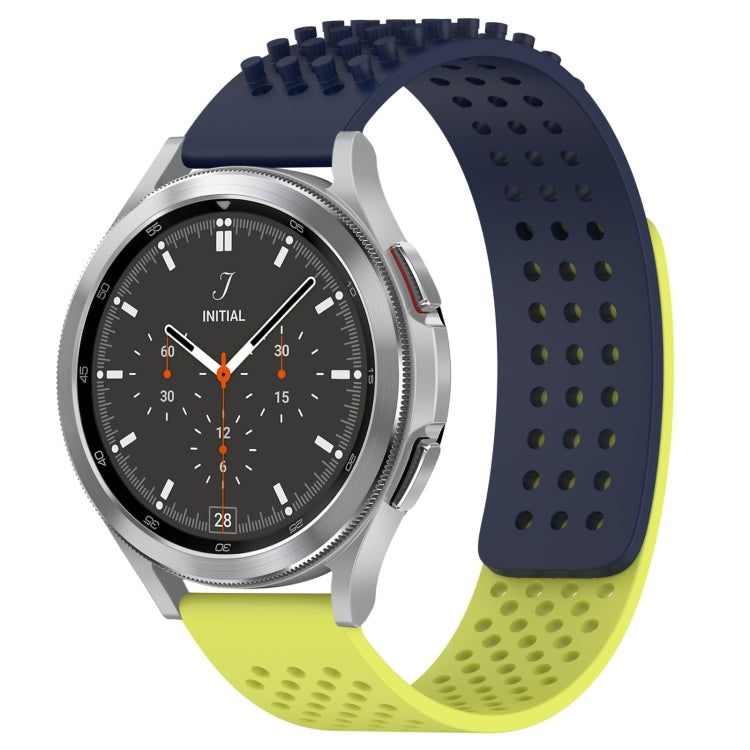 Dây đồng hồ silicone thoáng khí 3D chấm lỗ 20mm, dành cho Samsung Galaxy Watch 4 44mm, dành cho Samsung Galaxy Watch 4 40mm, dành cho Samsung Galaxy Watch 4 Classic 46mm