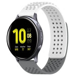 Dây đồng hồ silicone thoáng khí 3D chấm lỗ 20mm, cho Samsung Galaxy Watch 4 Classic 42mm, cho Samsung Galaxy Watch Active 2 44mm, cho Samsung Galaxy Watch Active 2 40mm