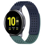 Dây đồng hồ silicone thoáng khí 3D chấm lỗ 20mm, cho Samsung Galaxy Watch 4 Classic 42mm, cho Samsung Galaxy Watch Active 2 44mm, cho Samsung Galaxy Watch Active 2 40mm