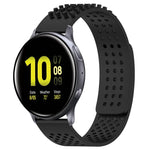 Dây đồng hồ silicone thoáng khí 3D chấm lỗ 20mm, cho Samsung Galaxy Watch 4 Classic 42mm, cho Samsung Galaxy Watch Active 2 44mm, cho Samsung Galaxy Watch Active 2 40mm