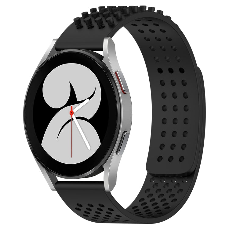 Dây đồng hồ silicone thoáng khí 3D chấm lỗ 20mm, dành cho Samsung Galaxy Watch 4 44mm, dành cho Samsung Galaxy Watch 4 40mm, dành cho Samsung Galaxy Watch 4 Classic 46mm