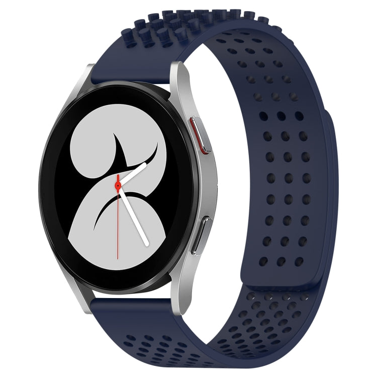 Dây đồng hồ silicone thoáng khí 3D chấm lỗ 20mm, dành cho Samsung Galaxy Watch 4 44mm, dành cho Samsung Galaxy Watch 4 40mm, dành cho Samsung Galaxy Watch 4 Classic 46mm
