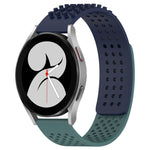 Dây đồng hồ silicone thoáng khí 3D chấm lỗ 20mm, dành cho Samsung Galaxy Watch 4 44mm, dành cho Samsung Galaxy Watch 4 40mm, dành cho Samsung Galaxy Watch 4 Classic 46mm