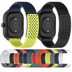 Dây đồng hồ silicone thoáng khí 3D chấm lỗ 20mm, cho Samsung Galaxy Watch 4 Classic 42mm, cho Samsung Galaxy Watch Active 2 44mm, cho Samsung Galaxy Watch Active 2 40mm